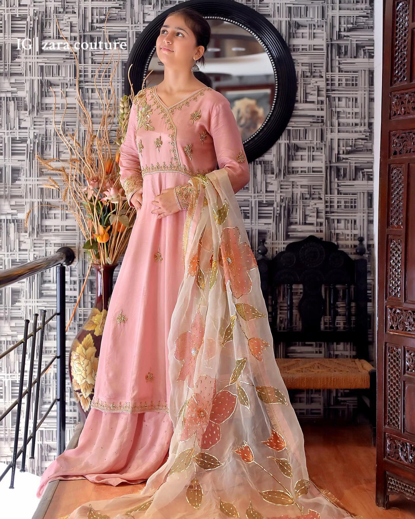 Blush Pink - Anarkali Set